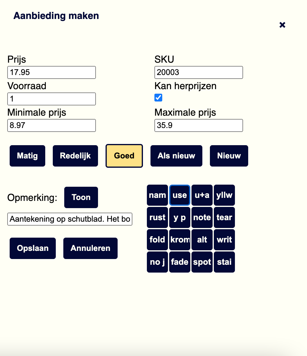 afbeelding van de dashboard
